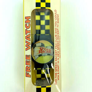 Vintage 1993 Speed Racer Fan Club Special Decoder Watch
